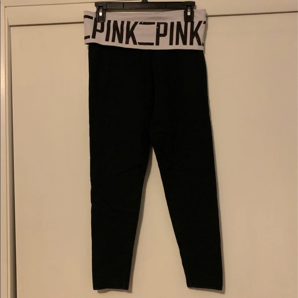 Victoria’s Secret PINK Foldover Yoga Leggings